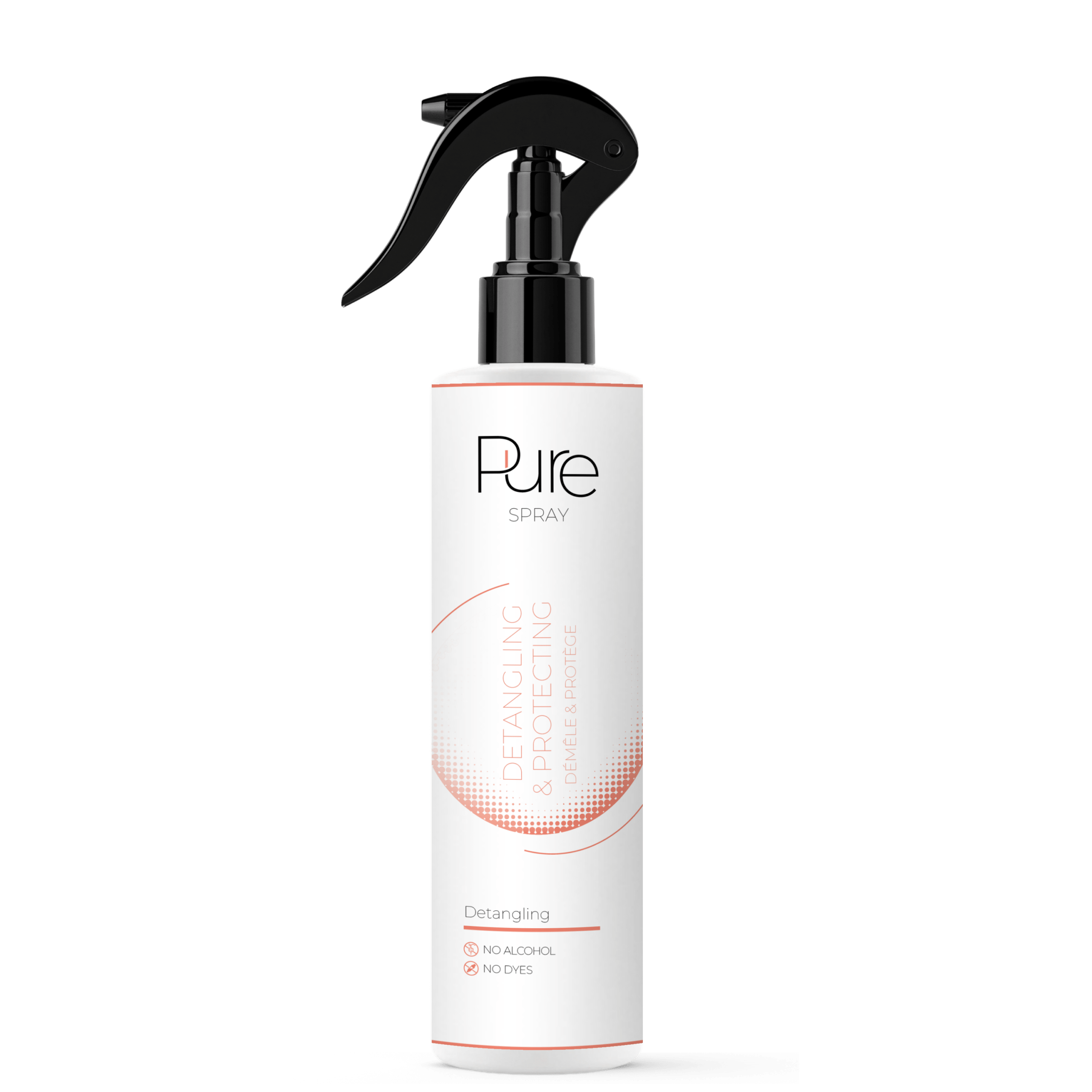 Loción desenredante y protectora Diamex PURE